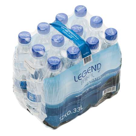 Вода питьевая Legend of Baikal негазированная 0.33л 12шт