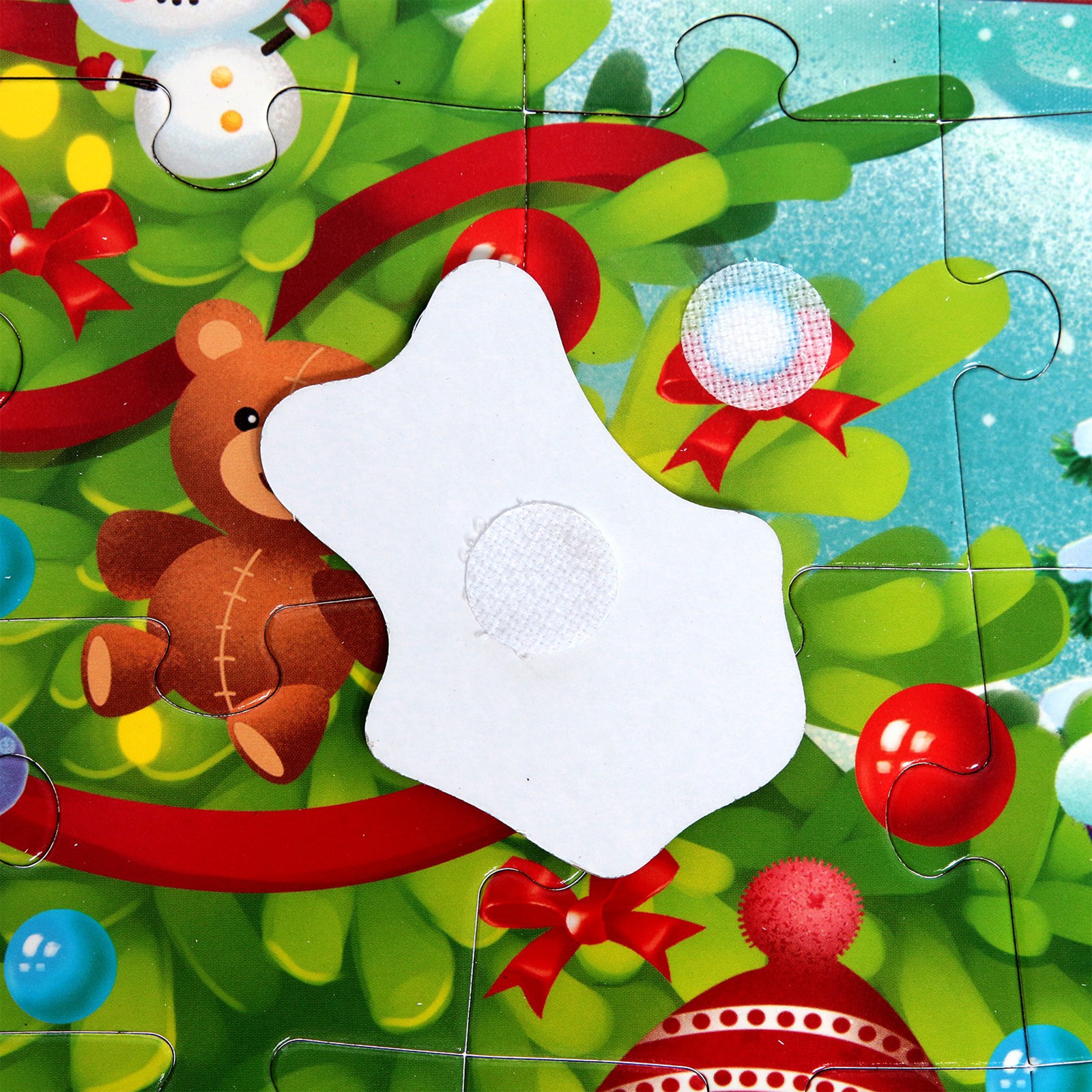 Пазл Puzzle Time с липучками «Весёлый Новый год» 54 детали - фото 4