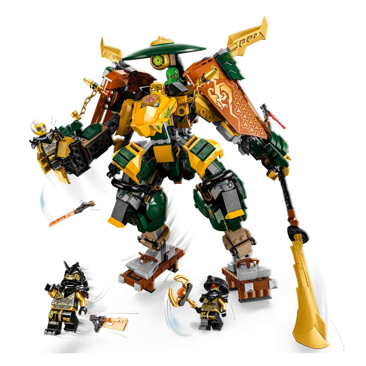 Конструктор LEGO Ninjago Lloyd and Arins Ninja Team Mechs 71794 - фото 3