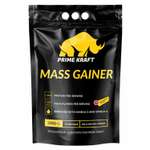 Гейнер Prime Kraft Mass Gainer клубника-банан 3000г