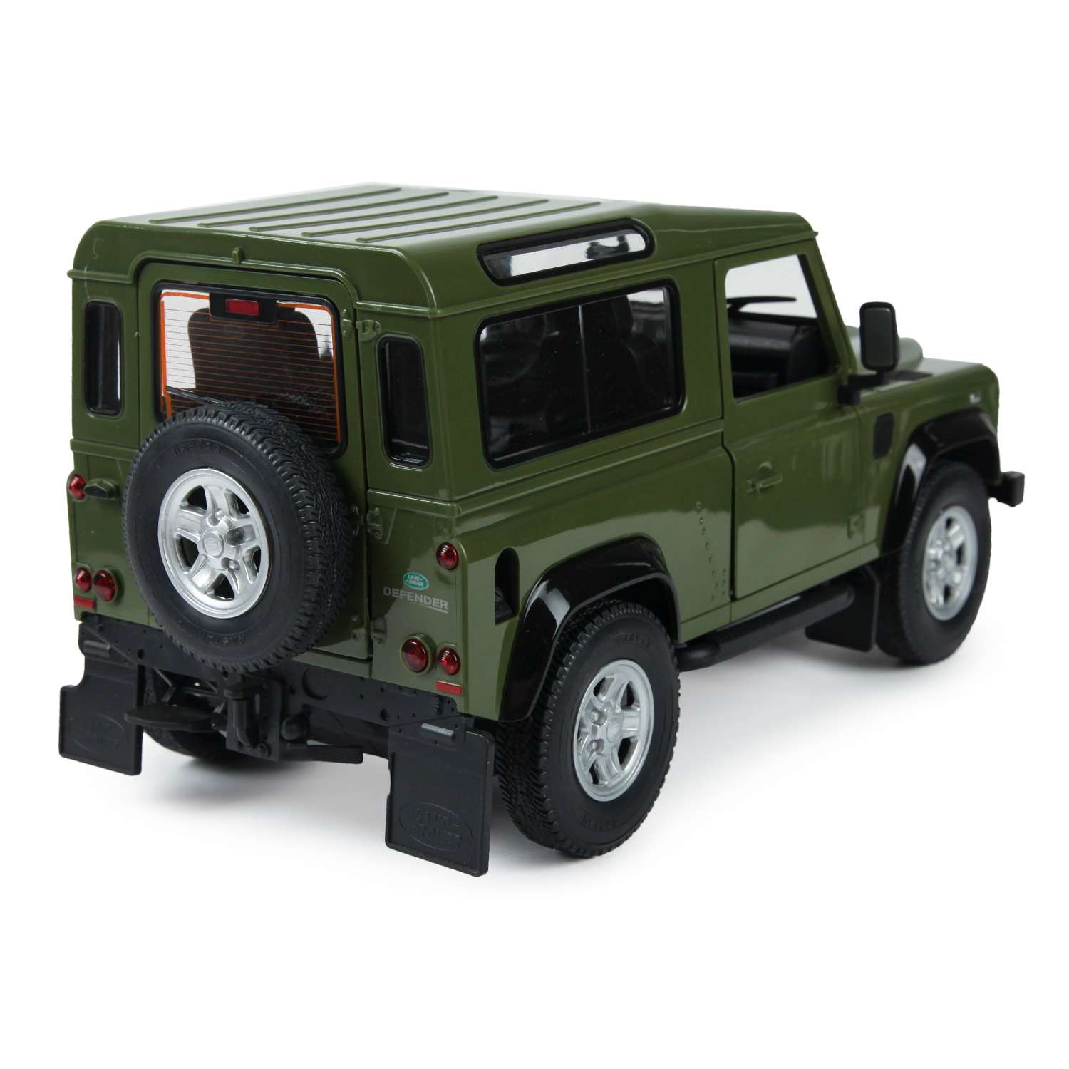 Машина Rastar РУ 1:14 Land Rover Denfender Зеленый 78400 - фото 4