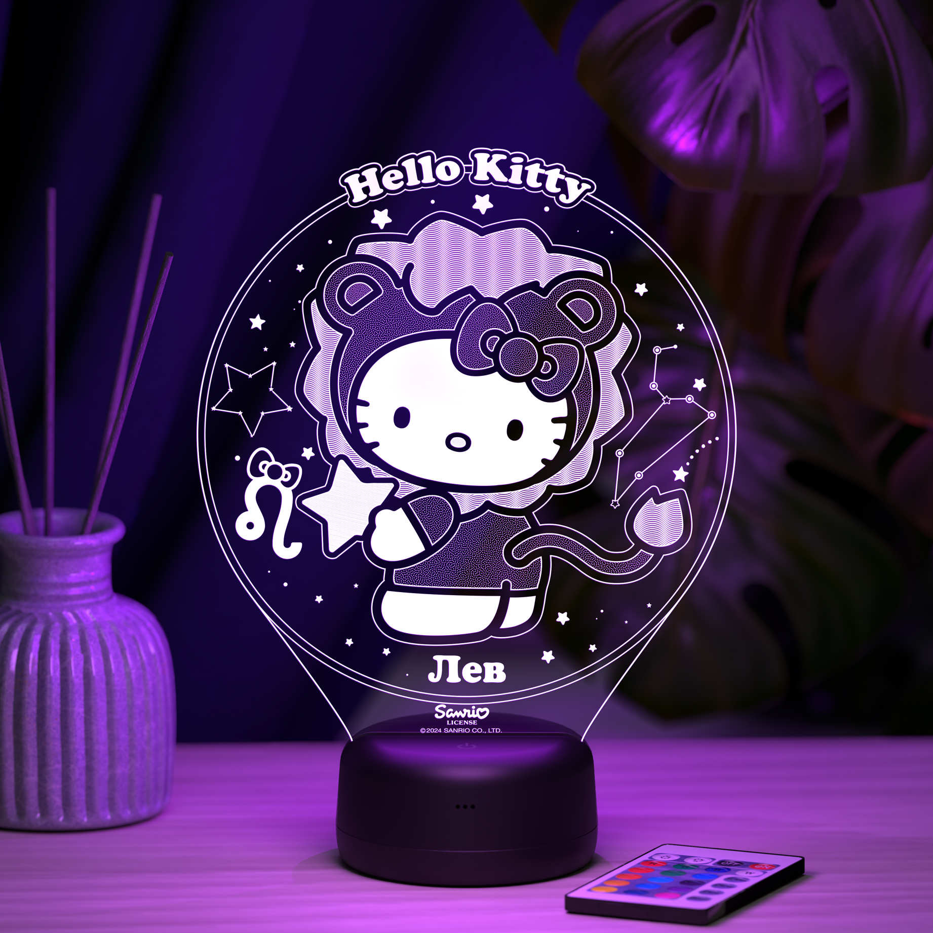 Ночник Hello Kitty Лев - фото 1