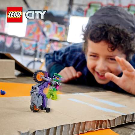 Конструктор LEGO City Wheelie Stunt Bike блочный