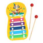Ксилофон Mapacha музыкальный инструмент развивающая игрушка для малышей. Звуки озера