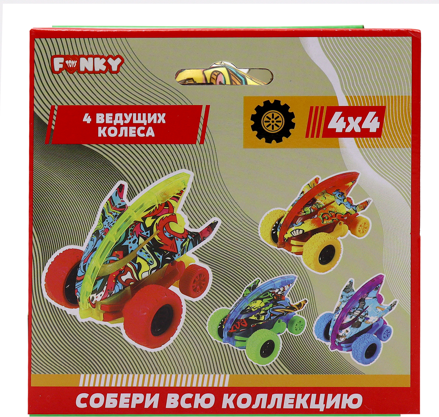 Внедорожник Funky Toys желтый FT9790-4 - фото 3