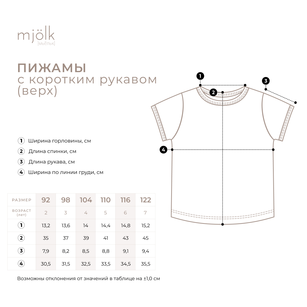 Пижама Mjolk 8592513 - фото 3