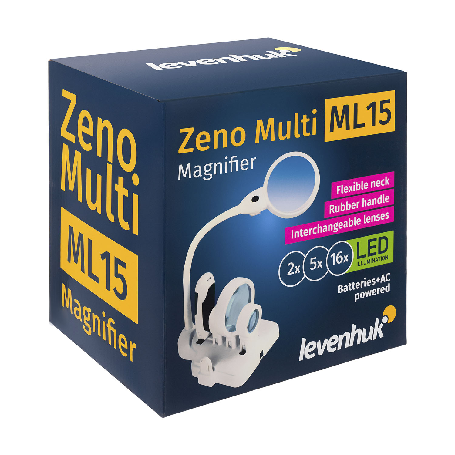 Мультилупа Levenhuk Zeno Multi ML15 белая - фото 12