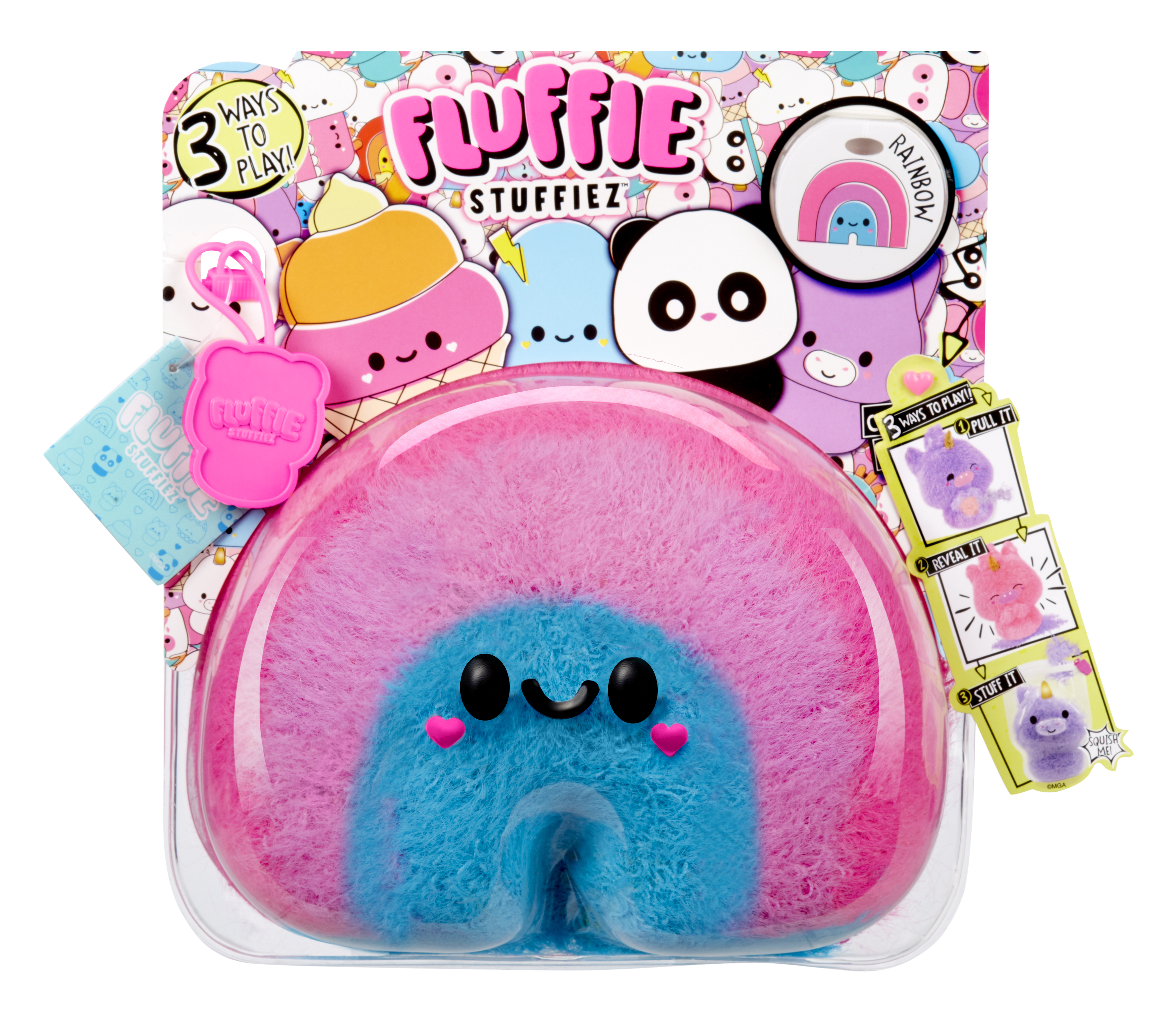 Игрушка мягкая Fluffie Stuffiez Радуга 594161EUC - фото 1