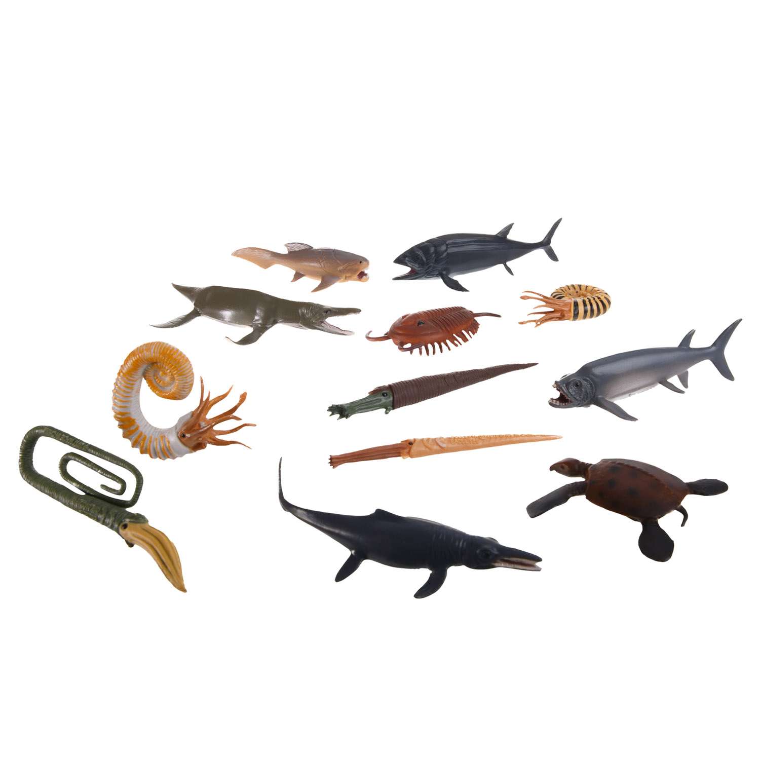 Набор Collecta морские доисторические животные 12 шт A1104 - фото 7