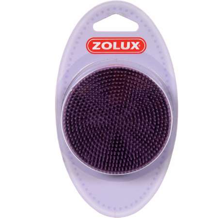Щетка для кошек Zolux резиновая средняя Фиолетовая