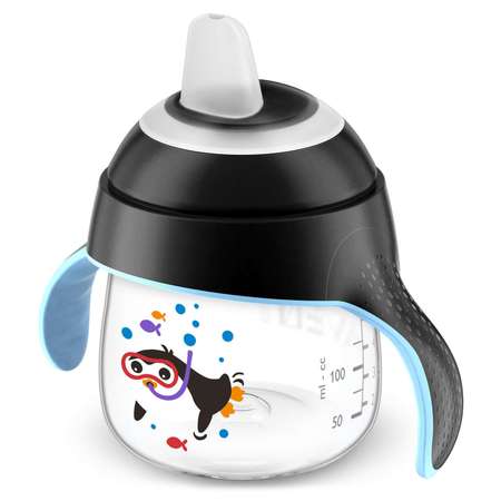 Чашка-поильник Philips Avent 200мл с 6месяцев Черный SCF751/03