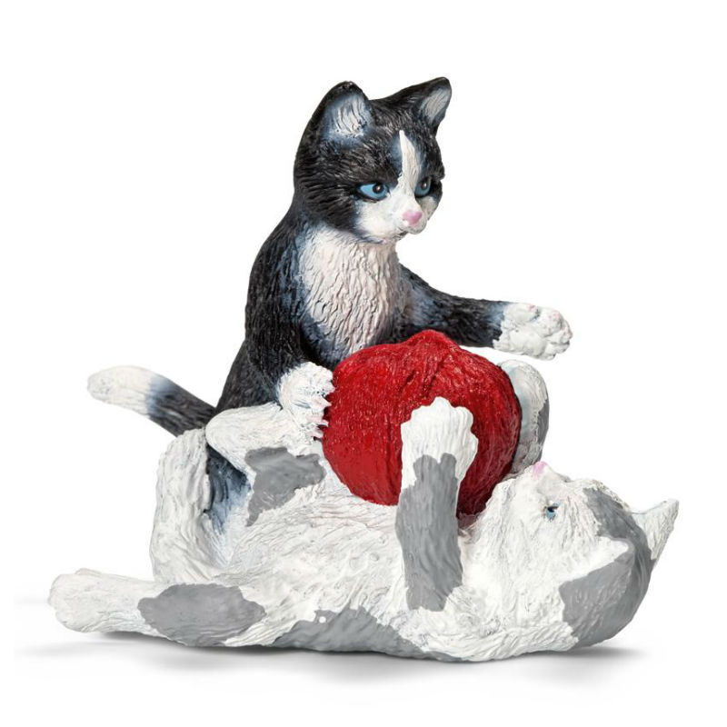 Фигурка SCHLEICH Котята с клубком пряжи - фото 1