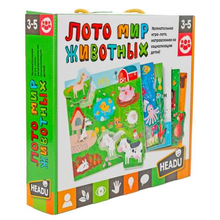 Игра настольная HEADU Мир животных RU28702