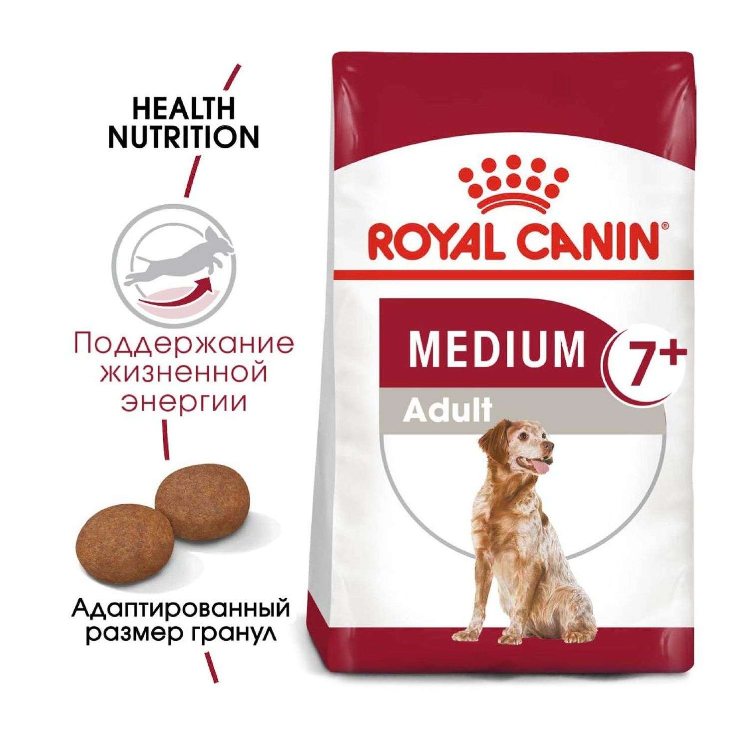 Корм ROYAL CANIN 4кг для пожилых собак средних размеров 11-25кг - фото 2