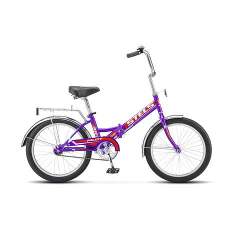 Велосипед STELS Pilot-310 20 Z010 13 фиолетовый складной