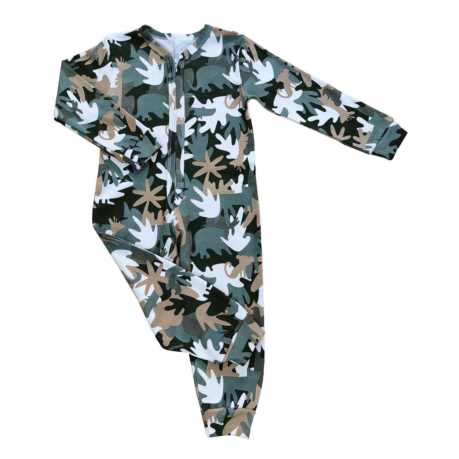 Пижама-комбинезон VEDDI 150-521и-19/хаки камуфляж - фото 11