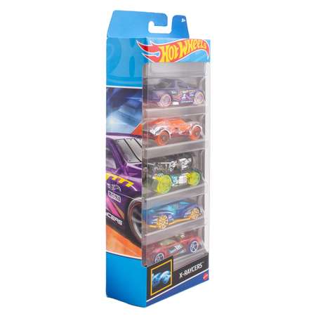 Набор Mattel Hot Wheels из 5 машинок X-Raycers