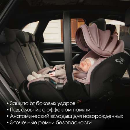 Автокресло с базой Britax Roemer Baby-safe pro Style Dusty Rose и vario base 5Z