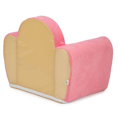 Кресло Тутси мягкое Розовый фламинго модель Детство