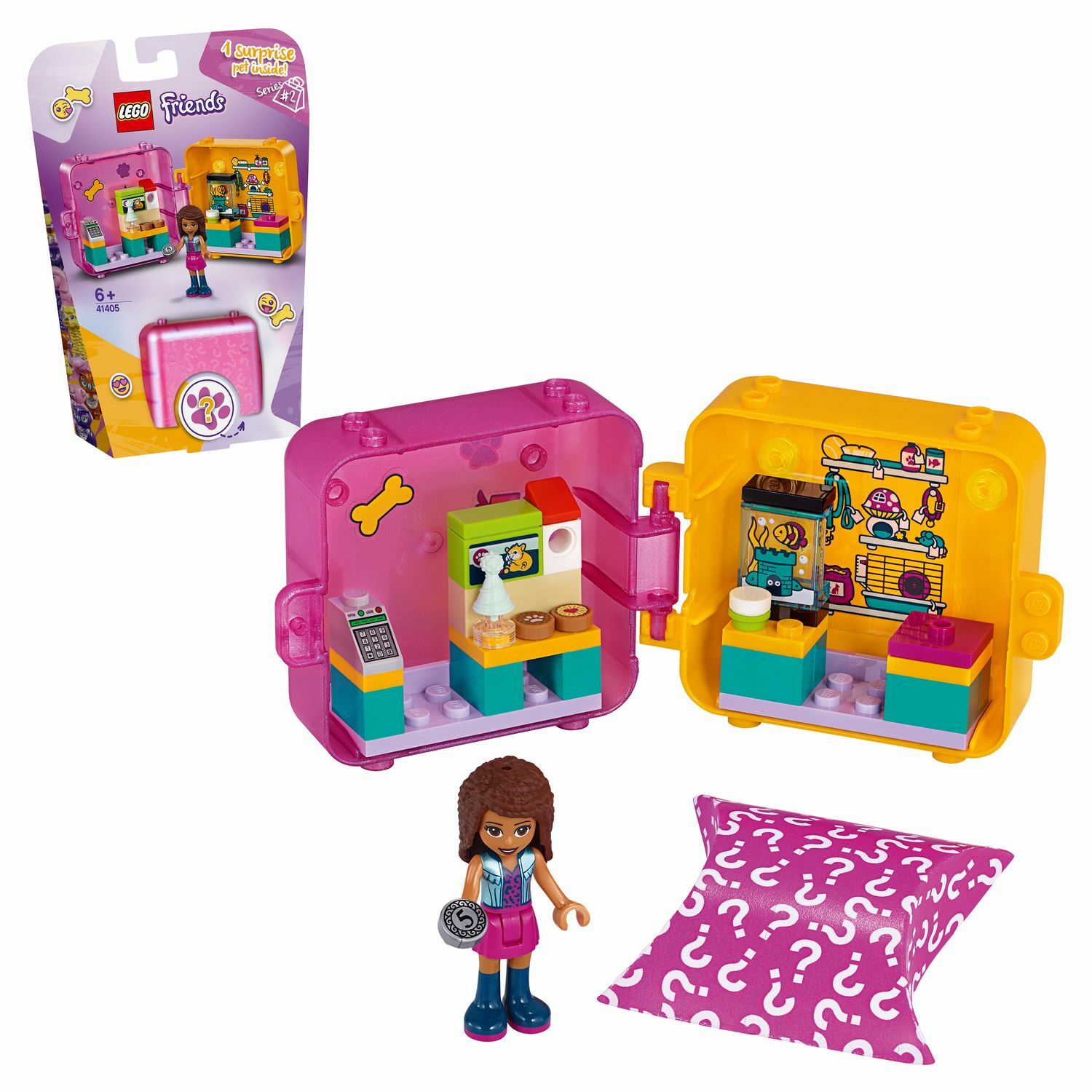 Конструктор LEGO Friends Игровая шкатулка Покупки Андреа 41405 - фото 1