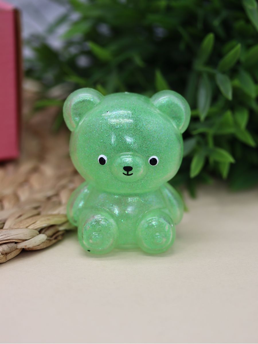 Мялка-антистресс iLikeGift Bear green - фото 3