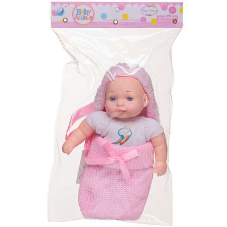 Игровой набор Abtoys Пупс Baby Ardana 23 см в розовой сумочке