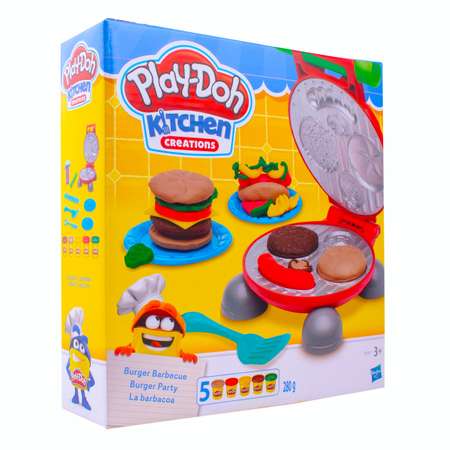 Набор для лепки Hasbro Play-Doh Бургер-гриль