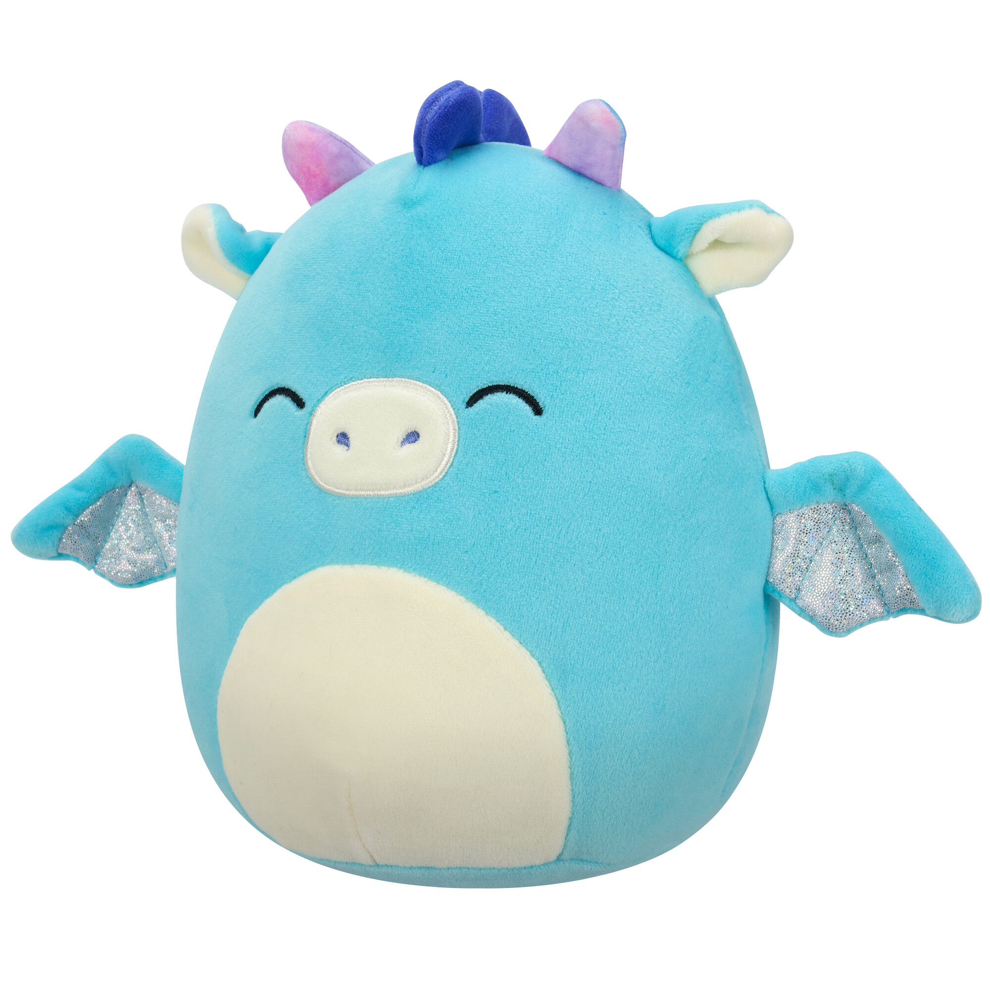 Игрушка мягкая Squishmallows Бирюзовый дракончик - фото 2