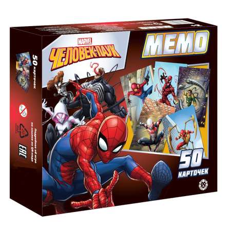 Развивающая игра Marvel Мемо Человек-паук
