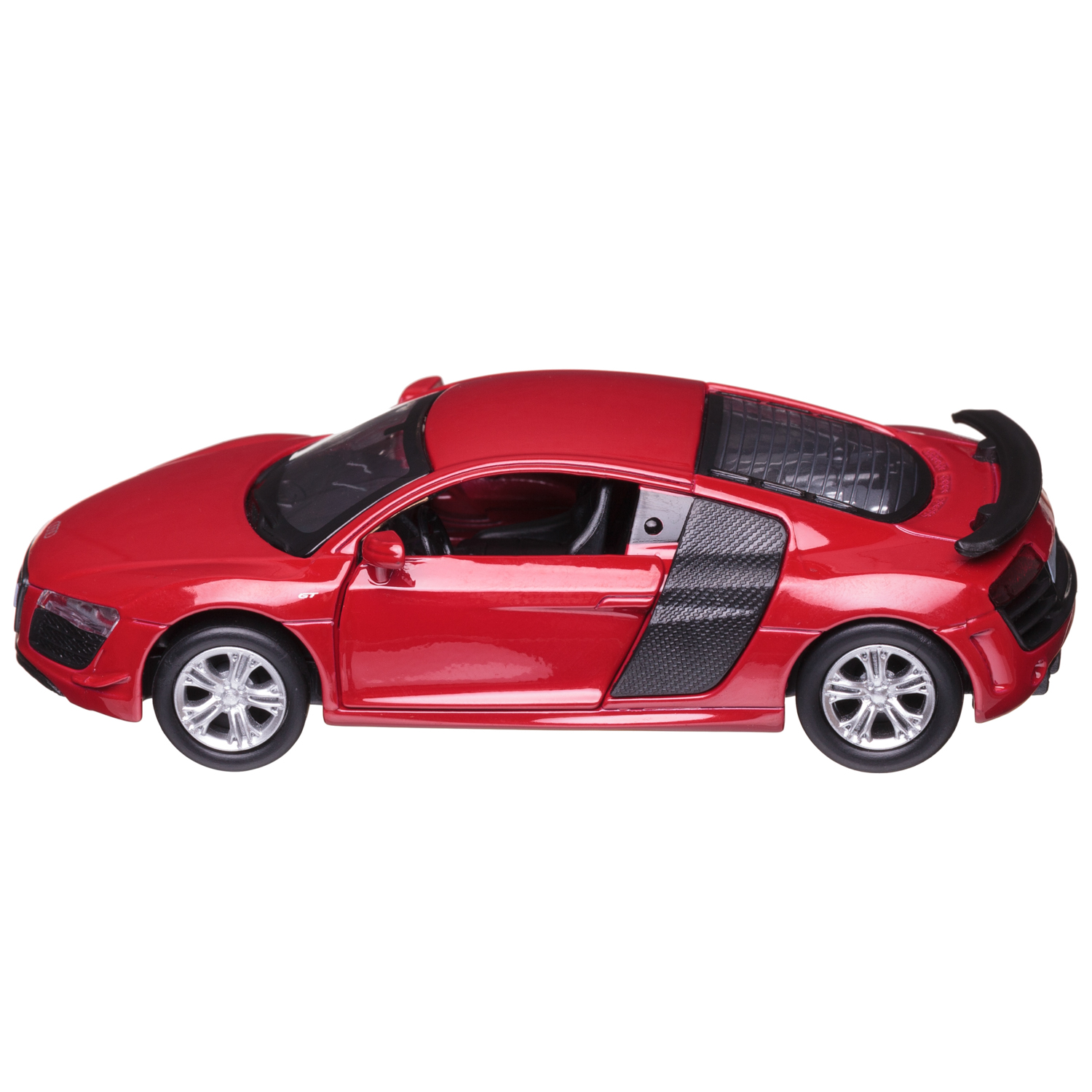 Автомобиль Abtoys Audi MSZ 1:43 инерционный красный WE-15956R - фото 4