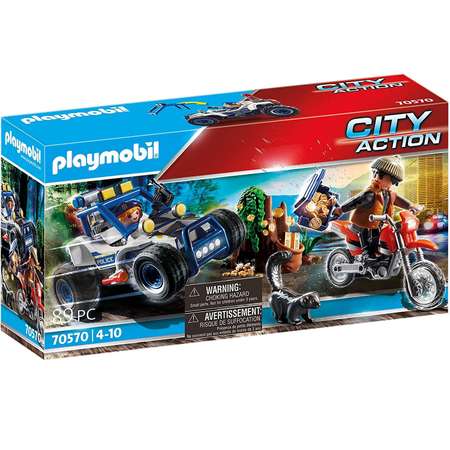 Конструктор PLAYMOBIL Погоня за похитителем сокровищ