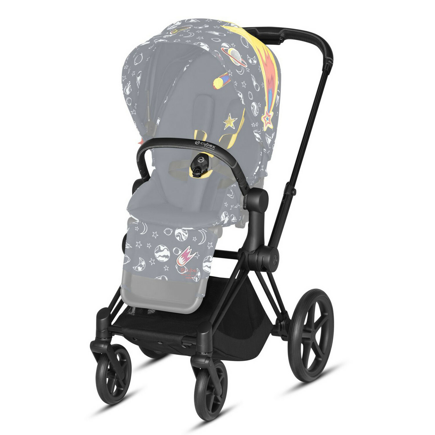 Рама для коляски Cybex Priam III Matt Black - фото 3