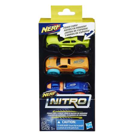Набор Nerf Nitro 3 машинки №9 (E1237)