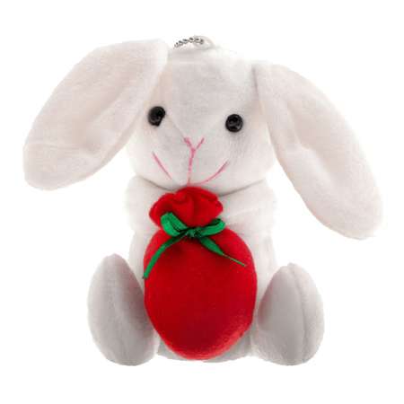 Мягкая Sima-Land «Кролик с мешочком» на подвеске