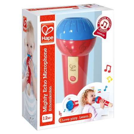 Микрофон игрушечный HAPE для малышей Магическое эхо E0337_HP