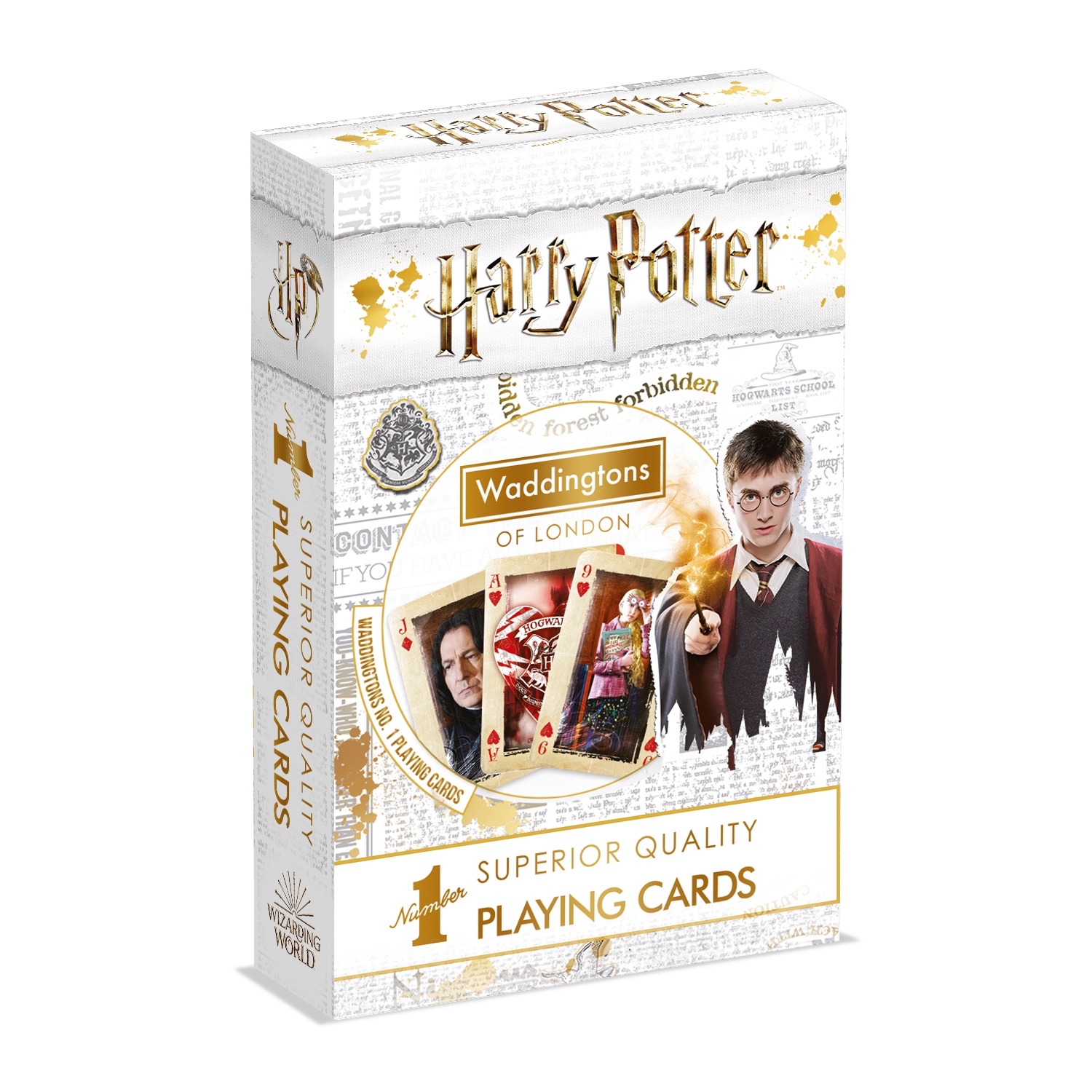 Игра настольная Winning Moves Карты игральные Harry Potter/Гарри Поттер  купить по цене 699 ₽ в интернет-магазине Детский мир