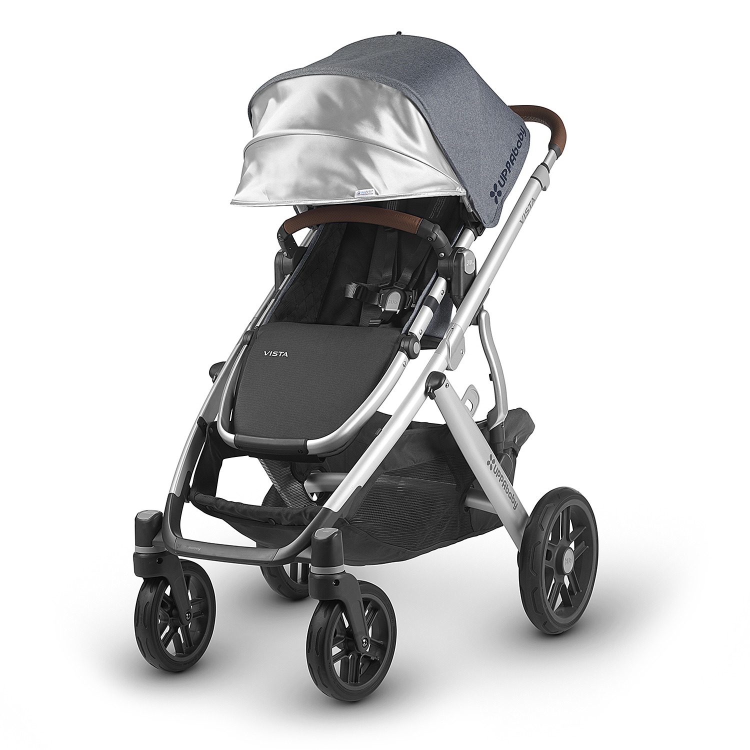 Коляска 2 в 1 UPPAbaby Vista 2018 Gregory Bblue malange - фото 2