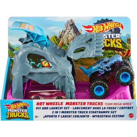 Трек Hot Wheels Мега Рекс с пусковой установкой