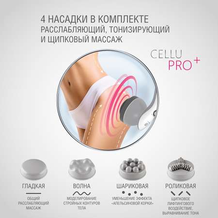 Вибромассажер CS MEDICA r9 CELLU PRO+