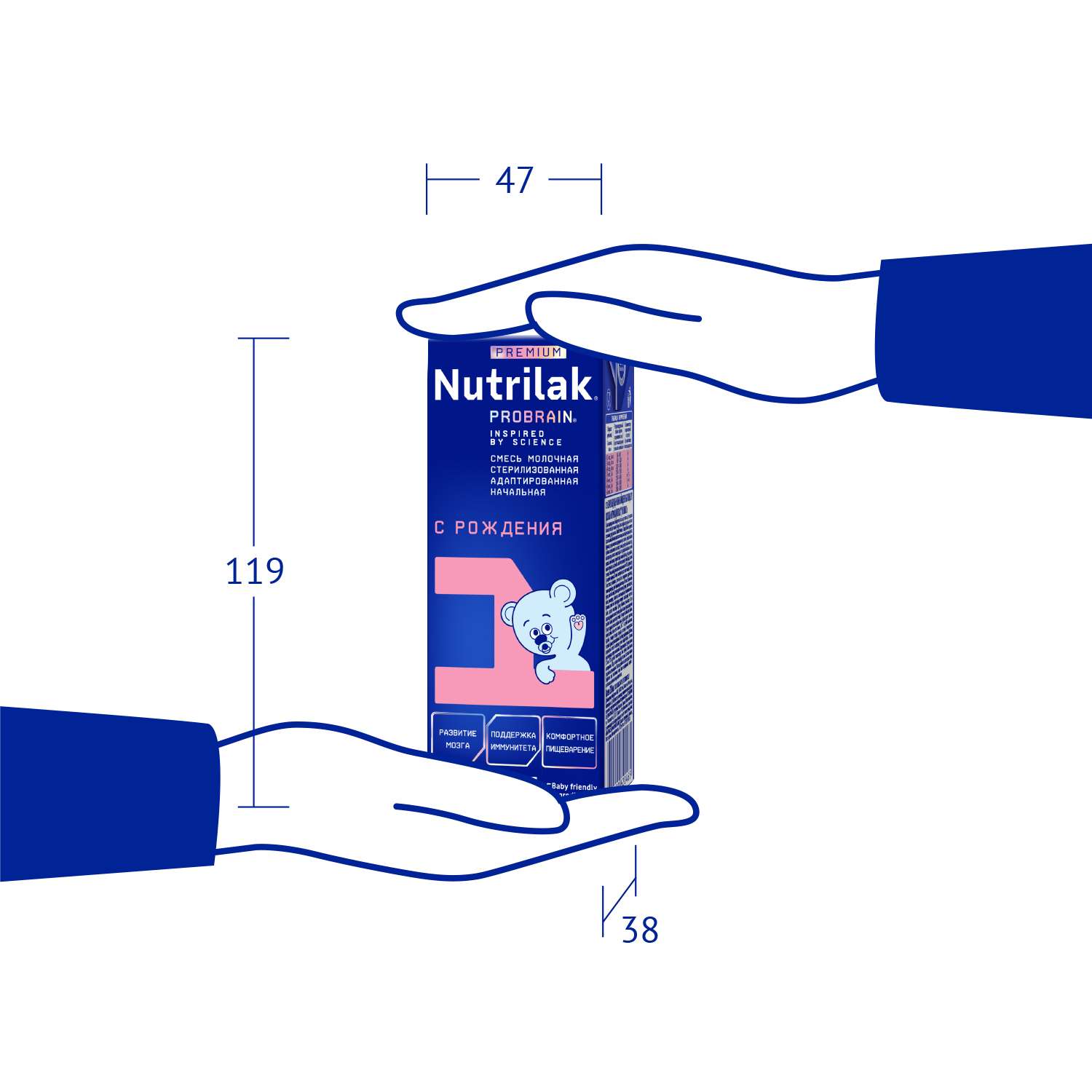 Смесь молочная Nutrilak Премиум 1 стерилизованная 0.2 л с 0 месяцев - фото 9