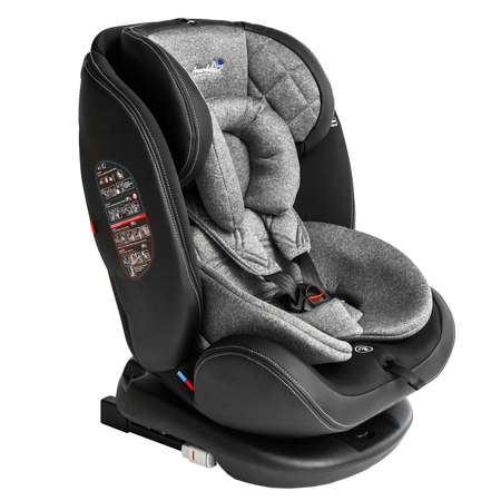 Автокресло Amarobaby ST-3 0+/1/2/3 Isofix Серый