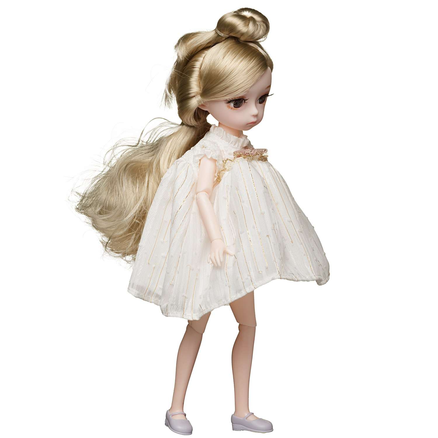 Кукла Junfa в белом платье 25 см WJ-37770 - фото 5