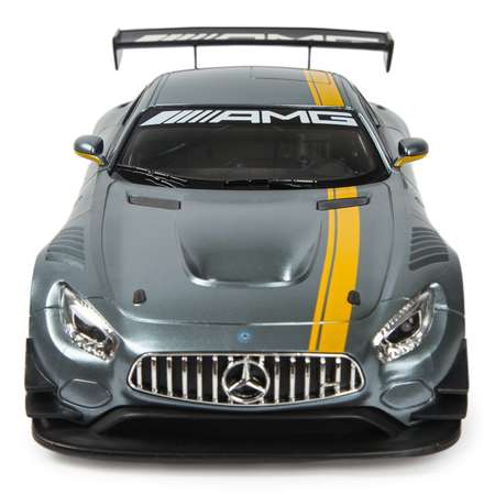 Машина Rastar РУ 1:14 Mercedes AMG GT3 Серая 74100