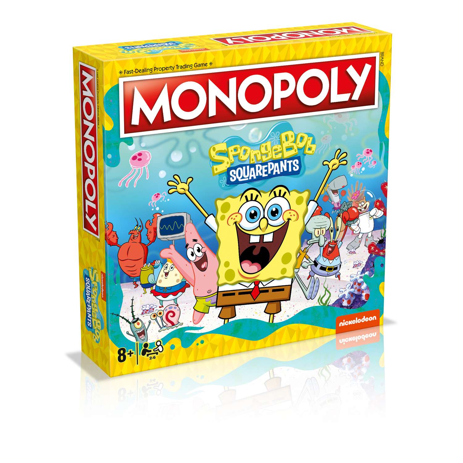 Настольная игра Winning Moves Монополия Spongebob Squarepants Губка Боб на английском языке - фото 1