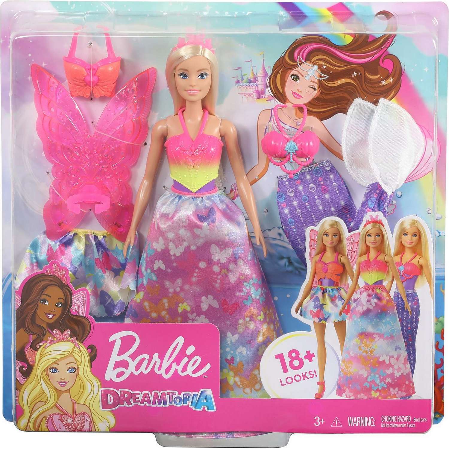 Набор игровой Barbie Дримтопия 3в1 кукла +аксессуары GJK40 GJK40 - фото 2