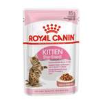 Корм влажный для котят ROYAL CANIN Kitten Sterilised 85г кусочки в соусе стерилизованных