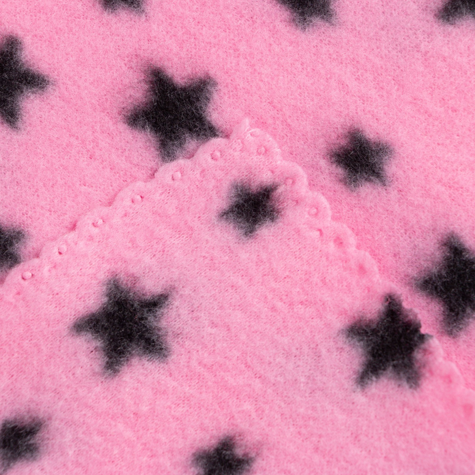Плед Экономь и Я Звезды розовый 150х180 см - фото 4