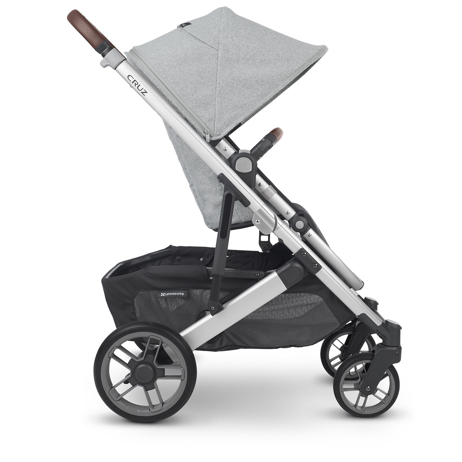 Коляска прогулочная UPPAbaby Cruz V2 Stella серебристый меланж - фото 10