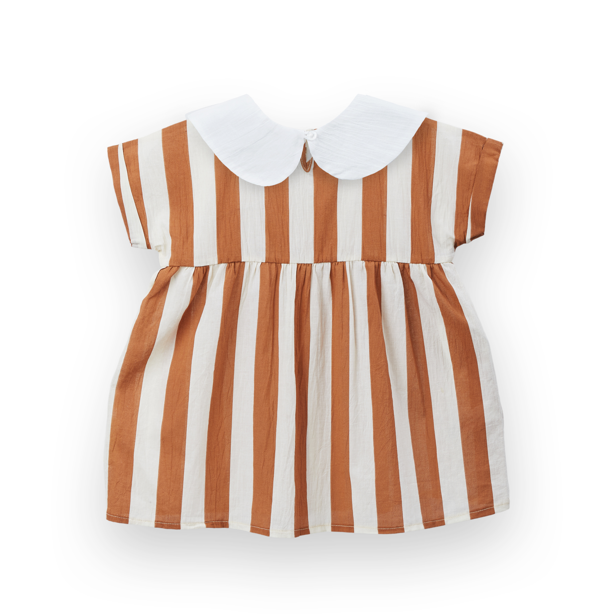 Платье HAPPY BABY 88118-brown stripe - фото 2