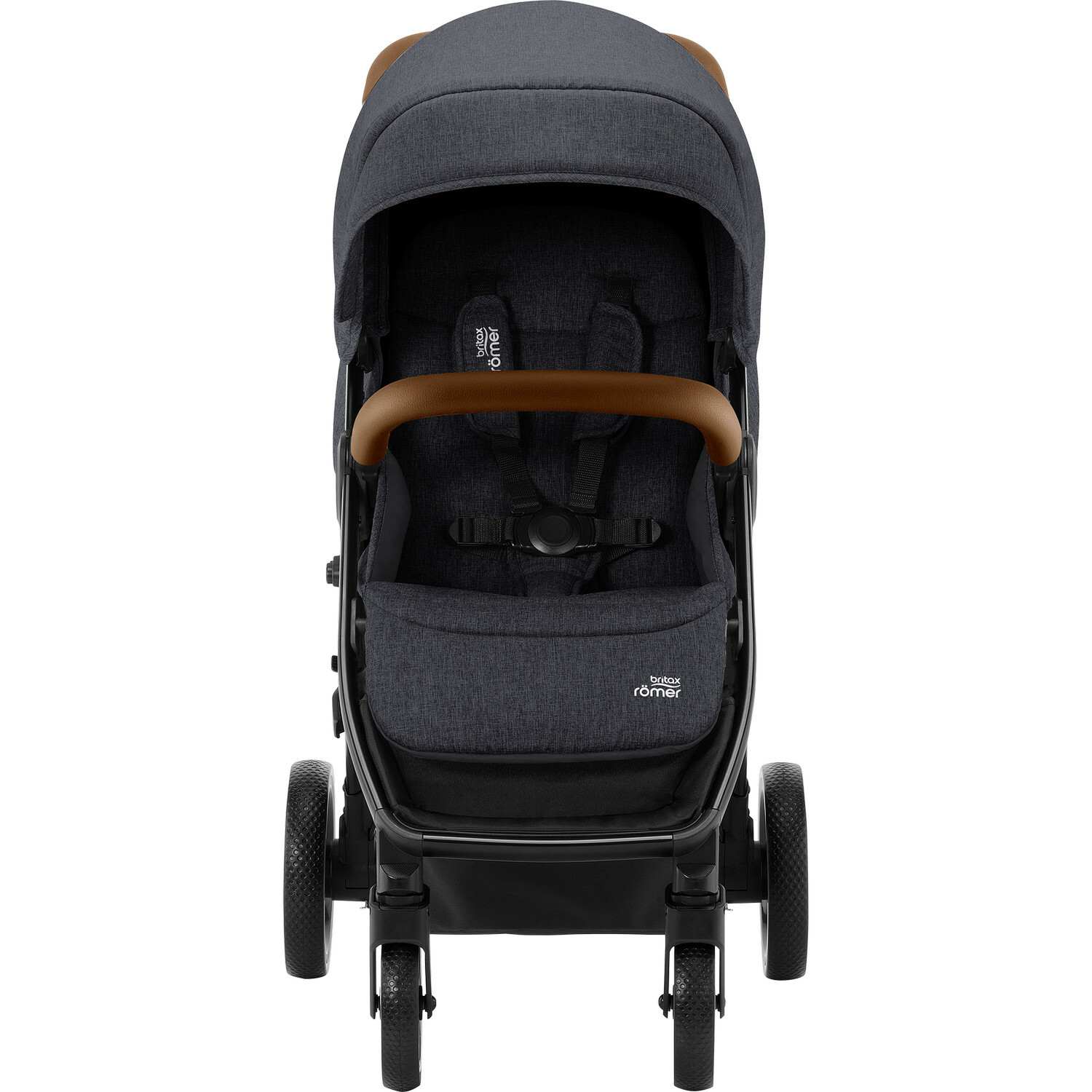 Коляска Britax Roemer B-Agile R Black Shadow-Brown - фото 2